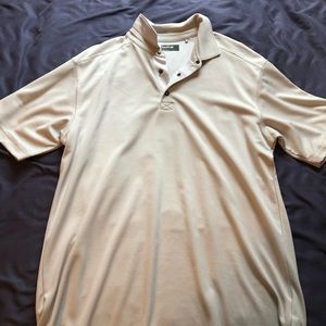 Men’s bolle golf shirt gray large